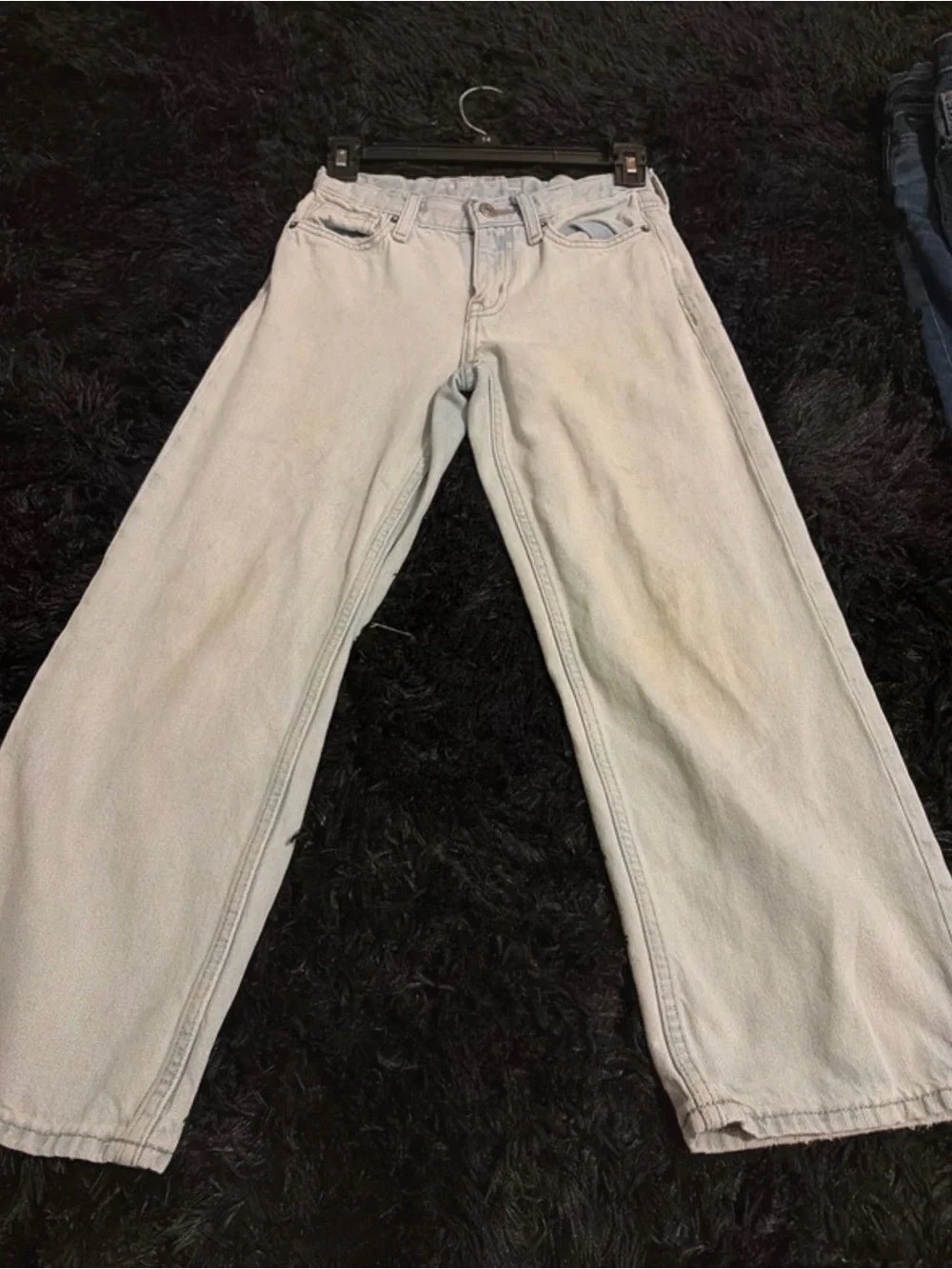 Old Navy Kids Light Blue wide leg jeans.